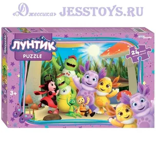 Пазл 24 элемента MAXI Лунтик (№90089)