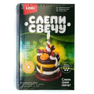 Набор свеча "Праздничный торт" (№СВ-007)