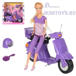 Кукла Defa Lucy На скутере (№8206)
