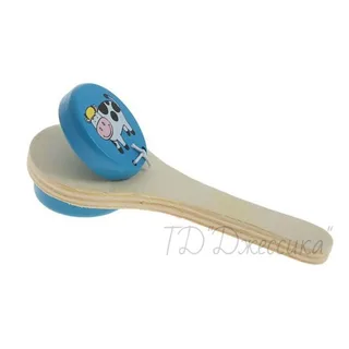 Деревянная игрушка Колотушка "Хорошее настроение" (№1379)