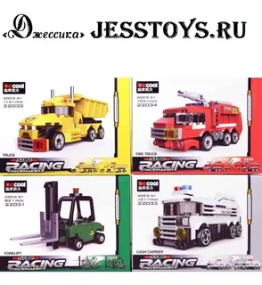 Конструктор "Спецтехника" (№22031-22034)