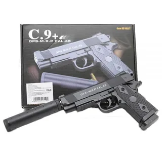 Металлический пистолет C.9 +