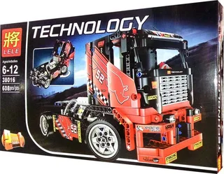 Конструктор Decool Technic Гоночный грузовик 608 дет