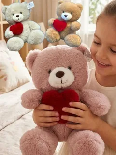 Мягкая игрушка Медведь с ♥ (№4647/30)