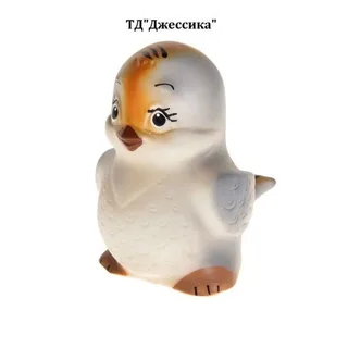 Резиновая игрушка "Воробышек" (№Си-343)