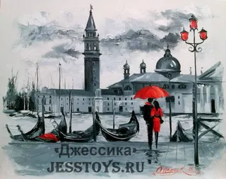 Картина стразами "Венецианский собор" 40*50 (№ТСН8009)