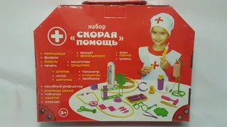набор доктора 22145 в коробке 22 предмета