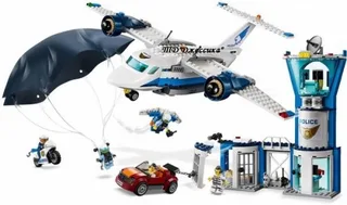 Конструктор Cities Полицейская авиабаза (№11210)