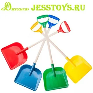 Лопата детская с деревянной ручкой (Протон)