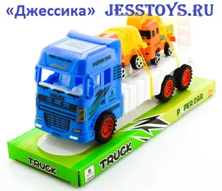 Машина инерционная Автовоз с машинками (№298-10)