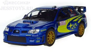 Модель металлическая Subaru Impreza WRC (№KT5328D)