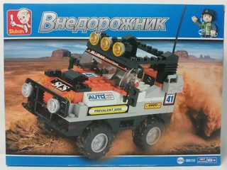 конструктор В0132 Внедорожник 167деталей 28см.*21см.