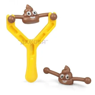 Слайм-стик Poop с рогаткой (№13024)
