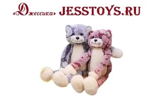 Мягкая игрушка Кот с длинными лапками (№1728/45)