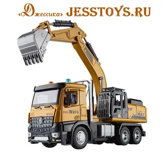 Машинка металлическая Экскаватор (№JD-8238)