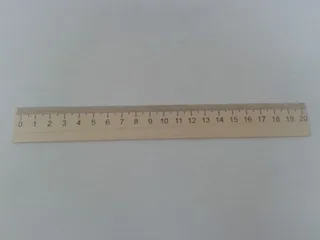 линейка дерево 20см