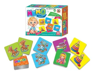 Настольная игра Мемо Игрушки (№03445)