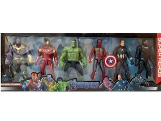 Набор героев Avengers 6 шт