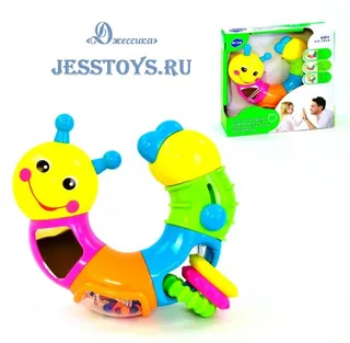 Погремушка Гусеница (№9182)
