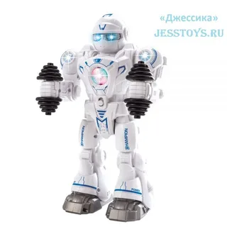 Робот на батарейках "Супер Атлет" (№6026A)