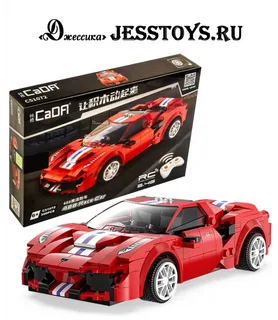 Конструктор на радиоуправлении Суперкар Ferrari 488 (№C51072)