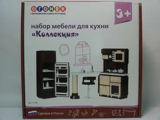 набор мебели С-1298 для кухни (Огонек) 32см.*30см.