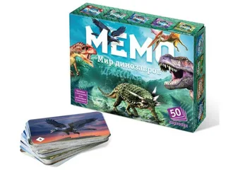 Настольная игра Мемо "Мир динозавров" (№8083)