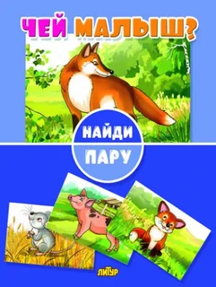 Книжка Найди пару (в ассортименте)