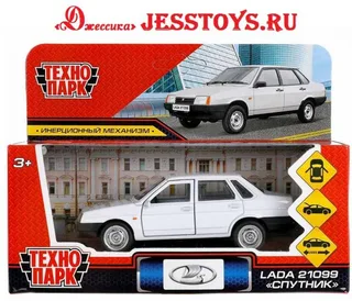 Модель металлическая Спутник Lada (№ВАЗ-21099)