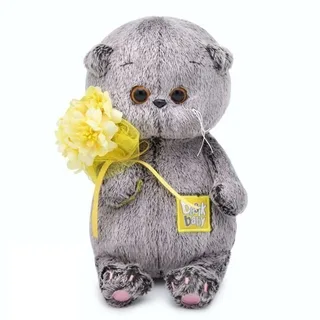 Басик BABY с букетом (20см)