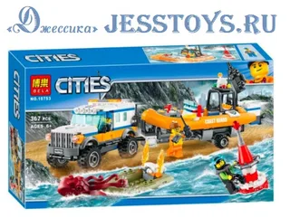 Конструктор City "Внедорожник команды быстрого реагирования" (№10753)