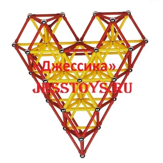 Конструктор магнитный 99 деталей (№16801)