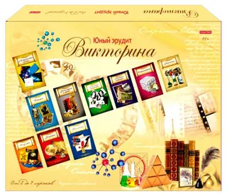 Настольная игра "Викторина" И-0584 "Юный эрудит"