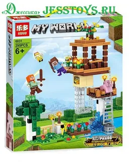 Конструктор My world Парящая башня (№6031)