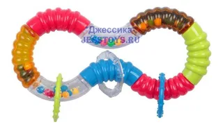 Погремушка прорезыватель "Восьмерка" (№ВВ1489)