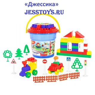 Конструктор Строитель в ведре (№37190)