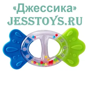 Погремушка-прорезыватель Бантик (№01569)