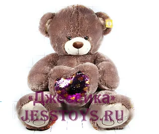Мягкая игрушка Медведь с сердцем (№9005/80)