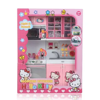 Кухня детская для кукол "Hello Kitty" (розовая)