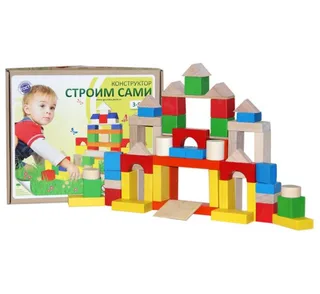 Деревянный конструктор Строим сами (НСК-05)