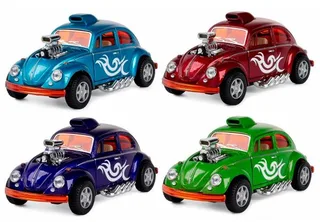 Модель металлическая Volkswagen Beetle Custom Dragracer (№KT5405D)