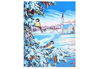 Зимний денёк (40*50)