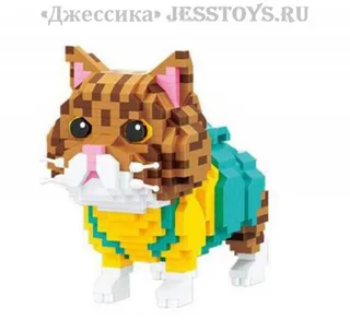 Конструктор Balody 3D из миниблоков Кошка