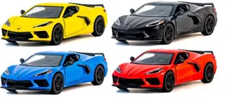 Модель металлическая  Chevrolet Corvette Stingray C8 (№KT5432D)