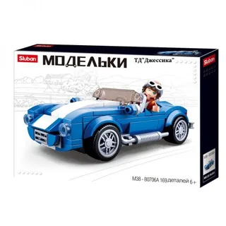 Конструктор "Транспорт: спорт-купе" (№M38-В0706А)