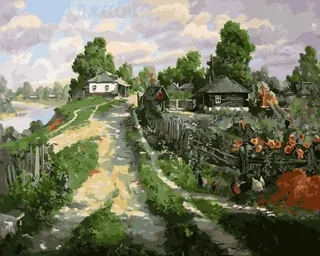 Картина по номерам "Родные края" 40*50 (№GX33859)