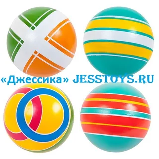 Мяч полосы классика ручное окрашивание (№P3-100)