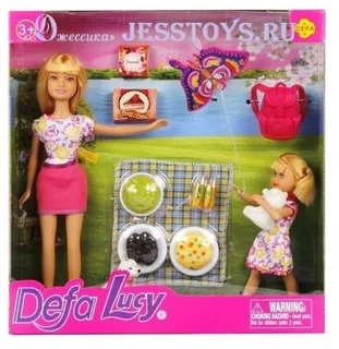 Кукла Defa Lucy Пикник (№8282)