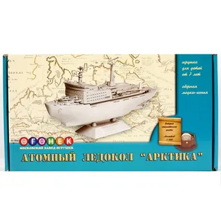 Сборная модель "Атомный ледокол Арктика" (Огонек №С-)