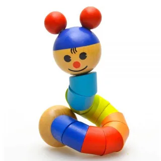игра деревянная 102153 змейка 23см.